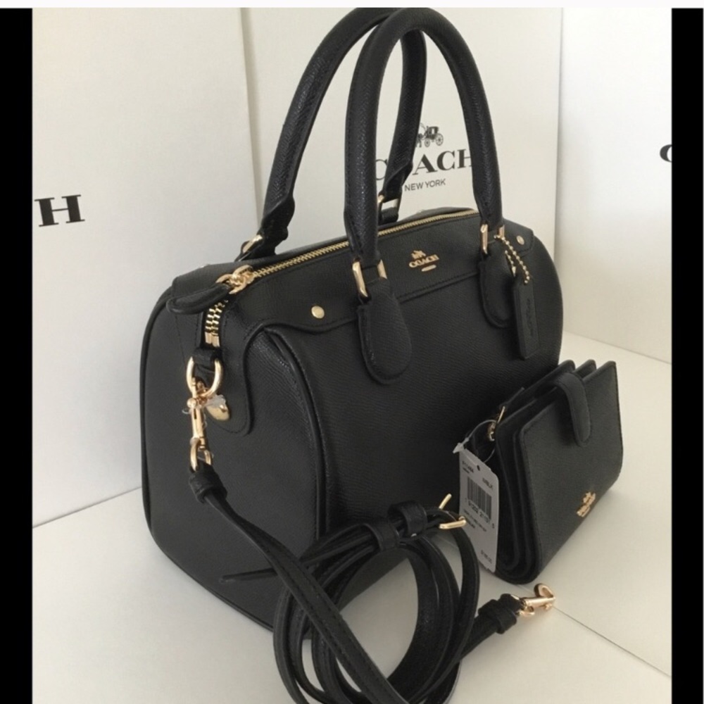 🌷coach Bennett set/crossbody/satchel & wallet - Picture 2 of 8